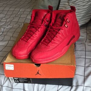 Jordan Men's Red High-Top Sneakers